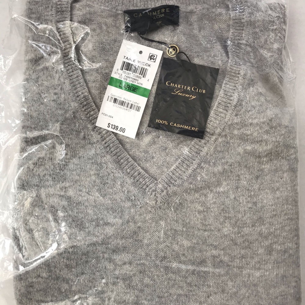 100.% Cashmere Charter club